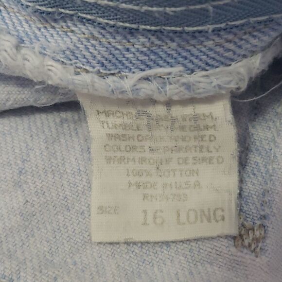 Vintage Lee High waisted Light washed MOM Jeans - Picture 6 of 11